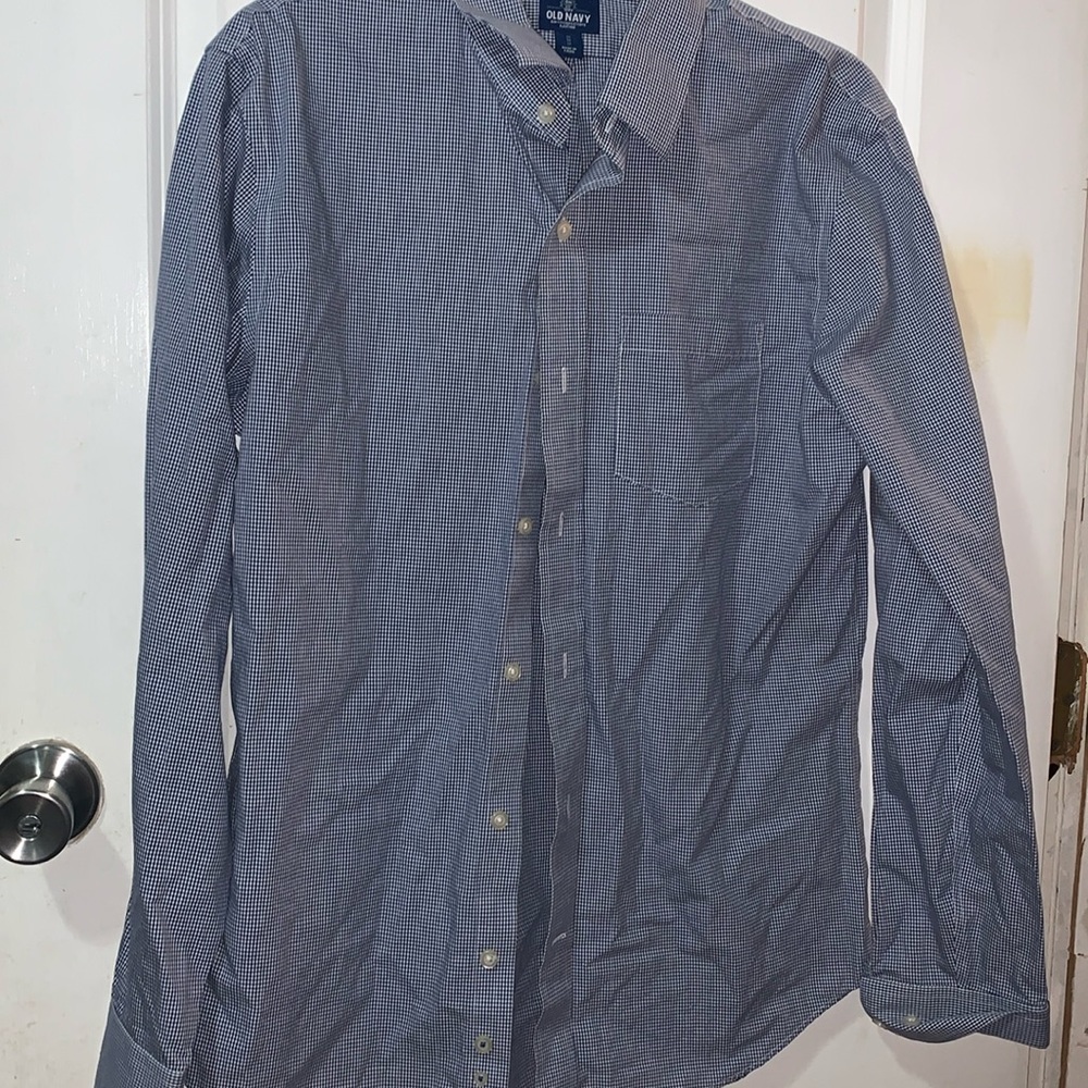 Long sleeve button down dress shirt